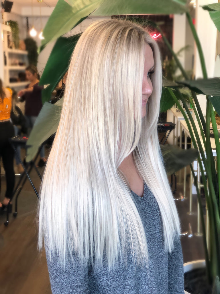 Silver White #617 - Pepper Luxury Hair